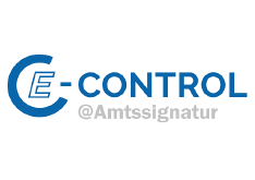 Abb. 1: Amtssignatur E-Control