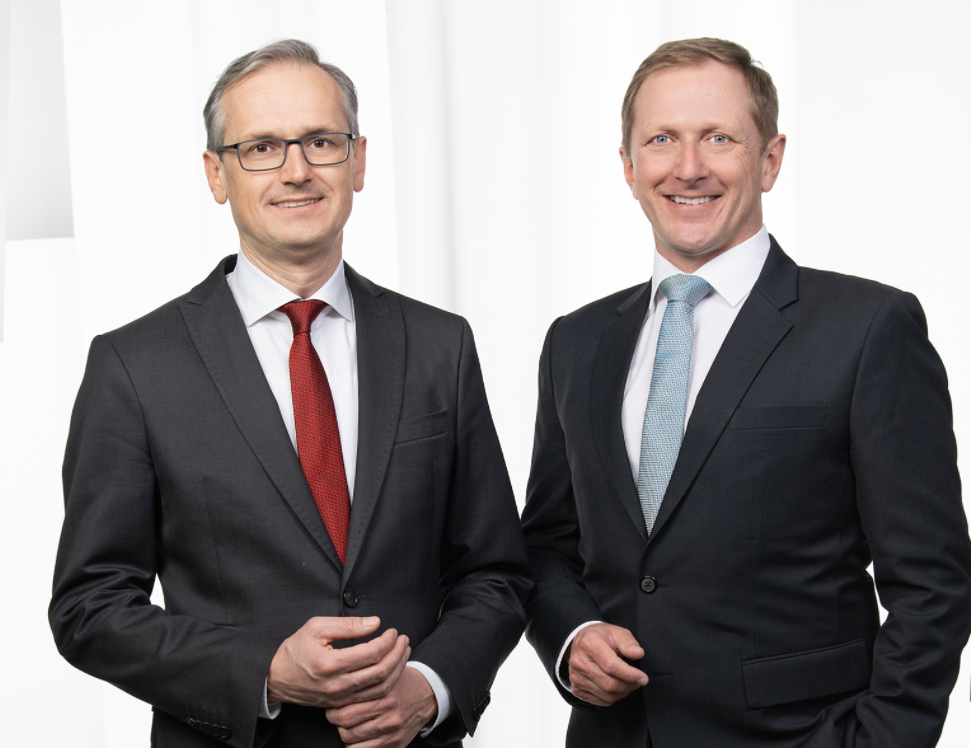 Dr. Wolfgang Urbantschitsch, LL.M und Prof. DI Dr. Alfons Haber, MBA  
