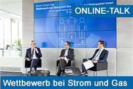 Online-Talk: „Wettbewerb bei Strom und Gas...