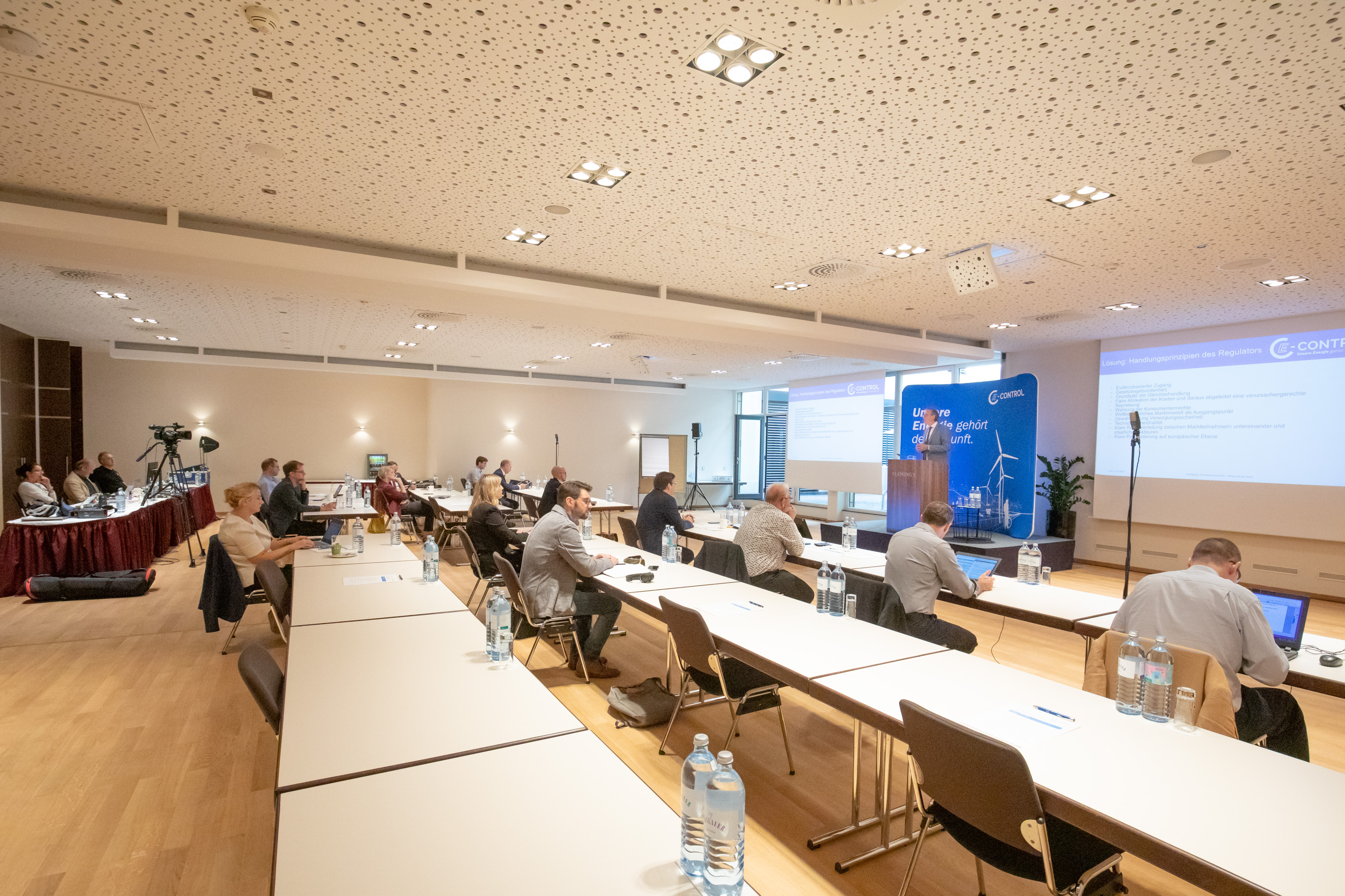 Wolfgang Urbantschitsch mit Corona-reduziertem Auditorium